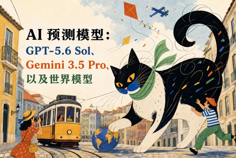 AI 预测模型观察：GPT-5.6 Sol、Gemini 3.5 Pro 与世界模型