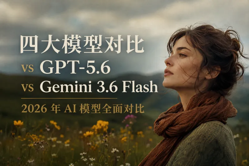 Claude Opus 5、GPT-5.6、Gemini 3.6 Flash 对比：2026 年 AI 模型选择指南