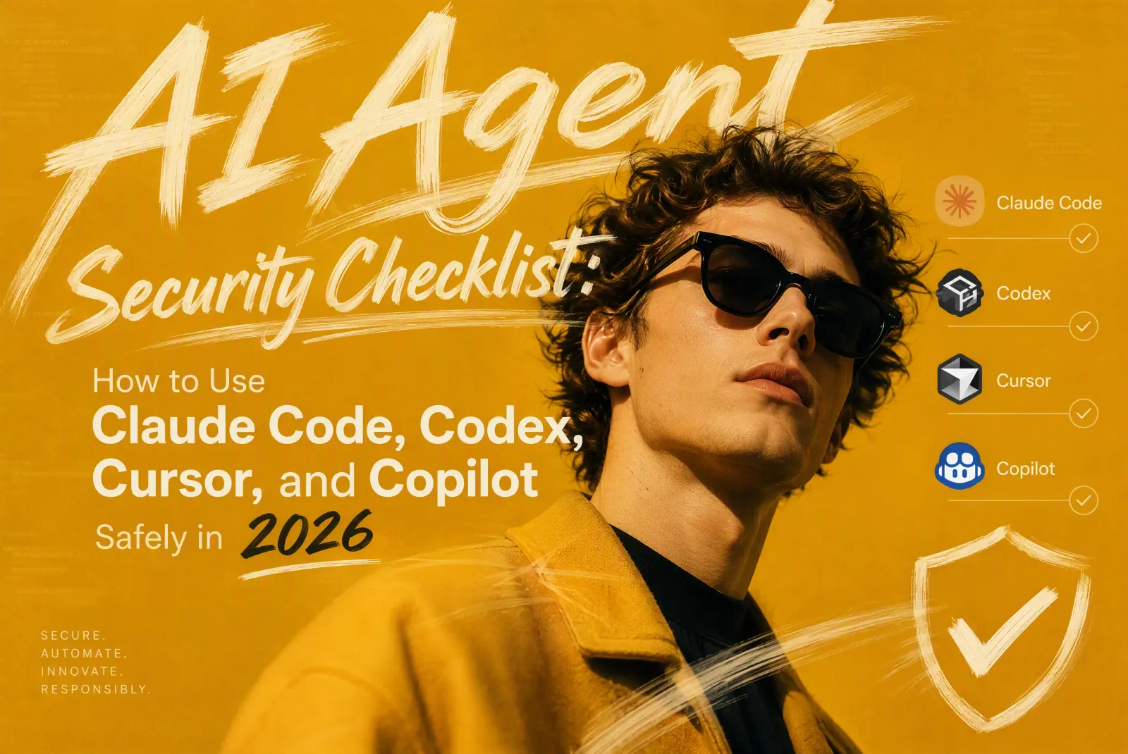 AI Agent Security Checklist: How to Use Claude Code, Codex, Cursor, and Copilot Safely in 2026