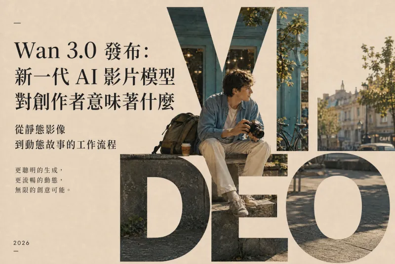 Wan 3.0 發布：新一代 AI 影片模型對創作者意味著什麼