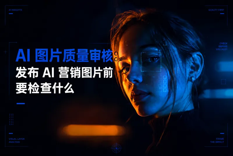 AI 图片质量审核：发布 AI 营销图片前要检查什么