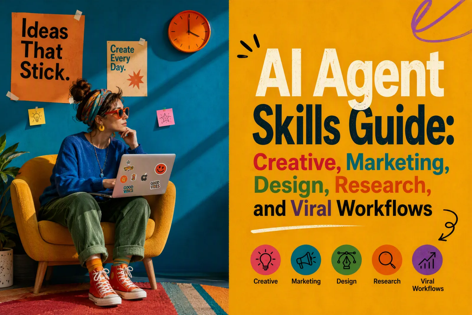 AI Agent Skills Guide: Creative, Marketing, Design, Research, and Viral Workflows