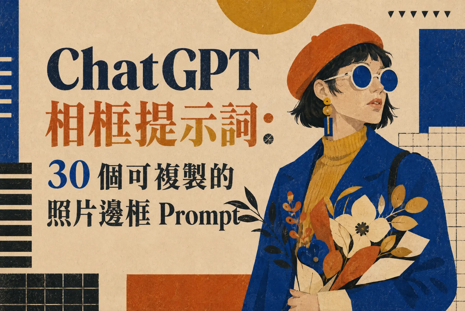 ChatGPT 相框提示詞:30 個可複製的照片邊框 Prompt