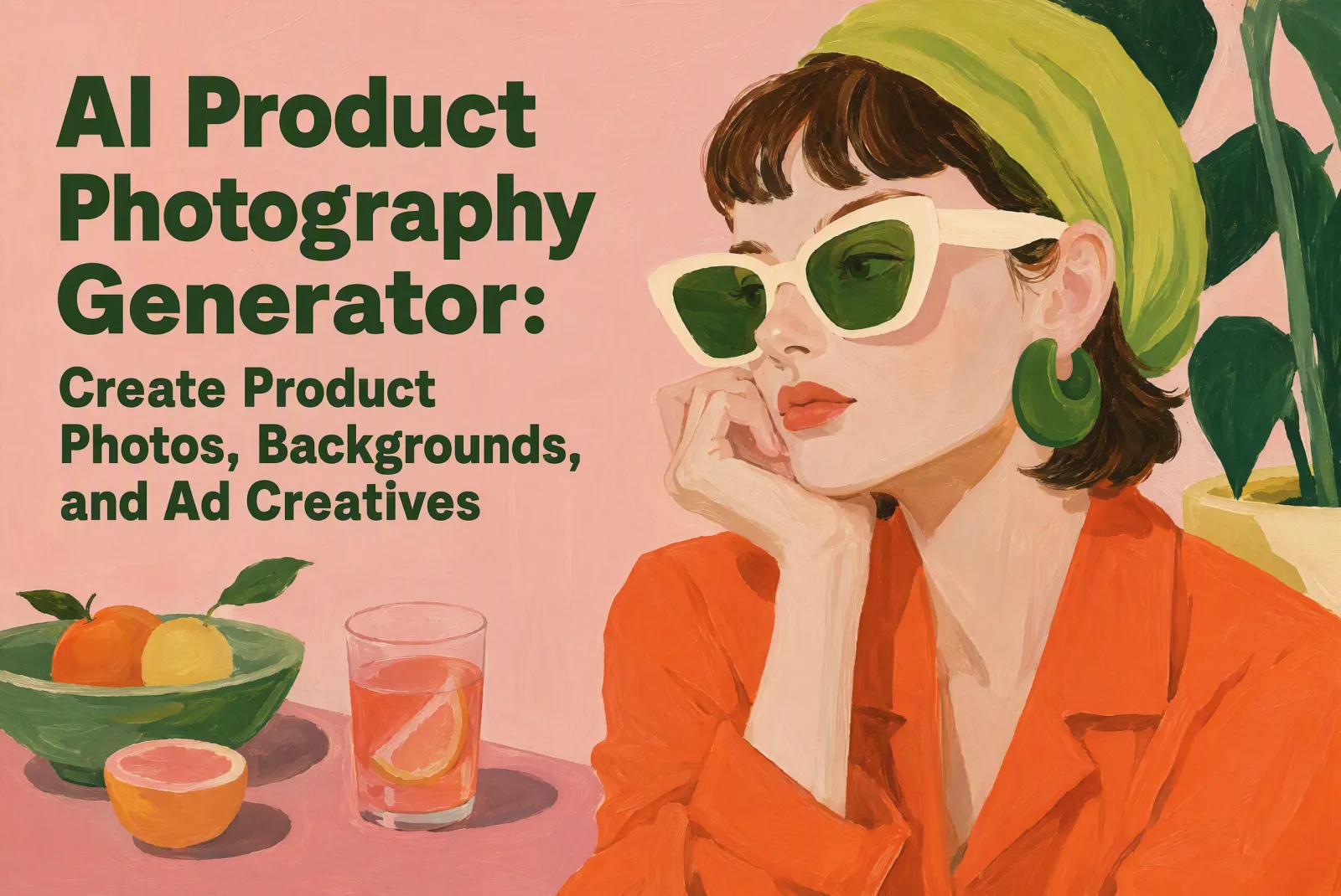 AI Product Photography Generator: Create Product Photos, Backgrounds, and Ad Creatives
