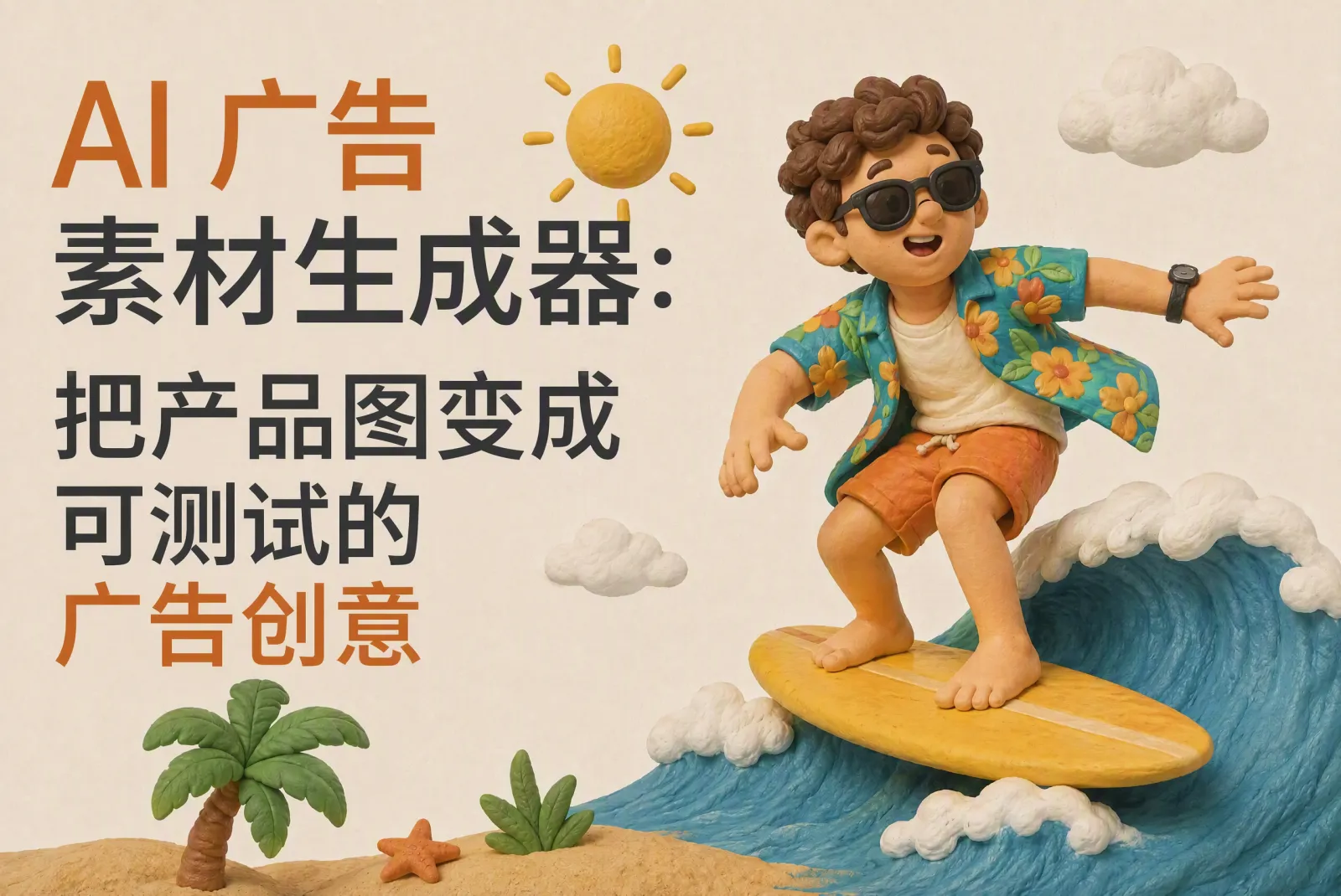AI 广告素材生成器：把产品图变成可测试的广告创意