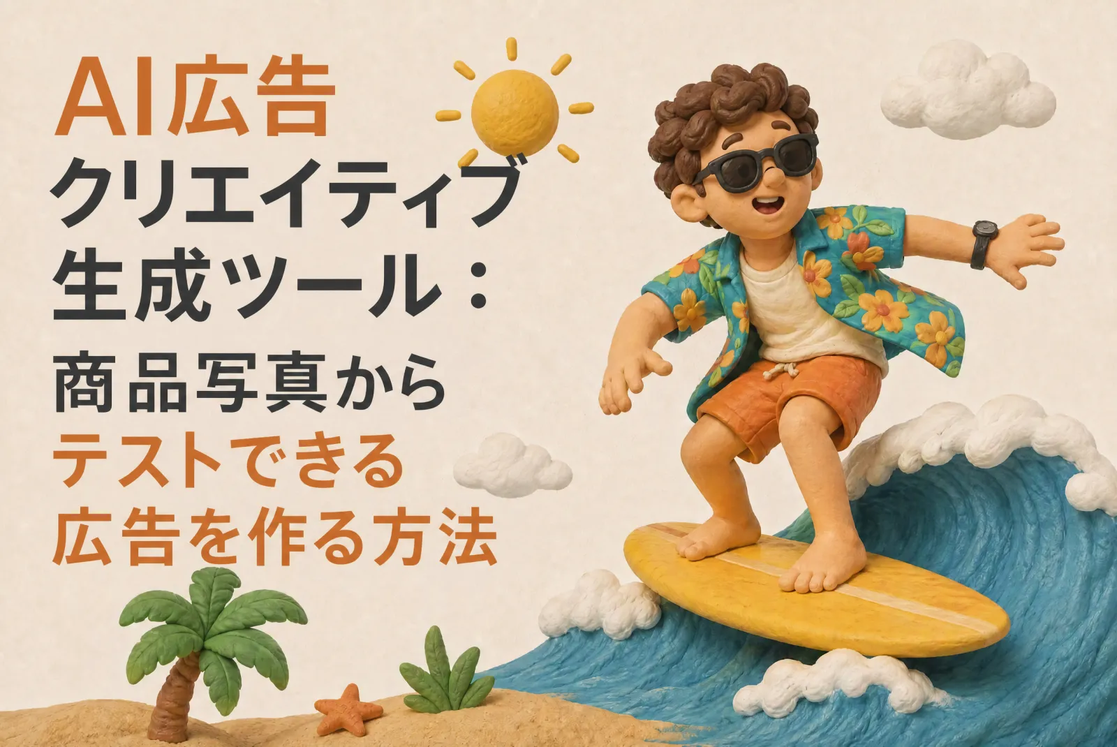 AI広告クリエイティブ生成ツール：商品写真からテストできる広告を作る方法