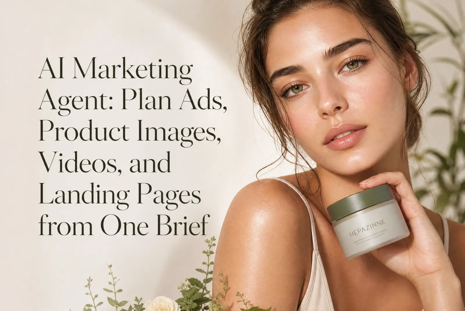 AI Marketing Agent: Plan Ads, Product Images, Videos, and Landing Pages from One Brief