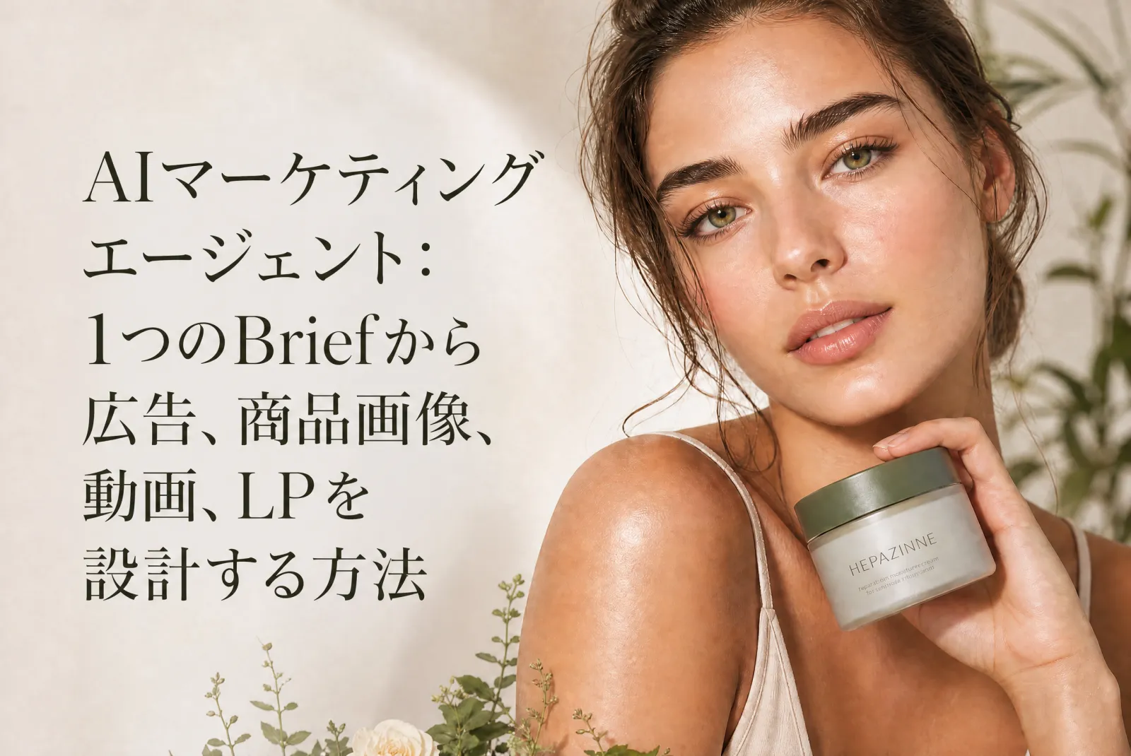 AIマーケティングエージェント：1つのBriefから広告、商品画像、動画、LPを設計する方法