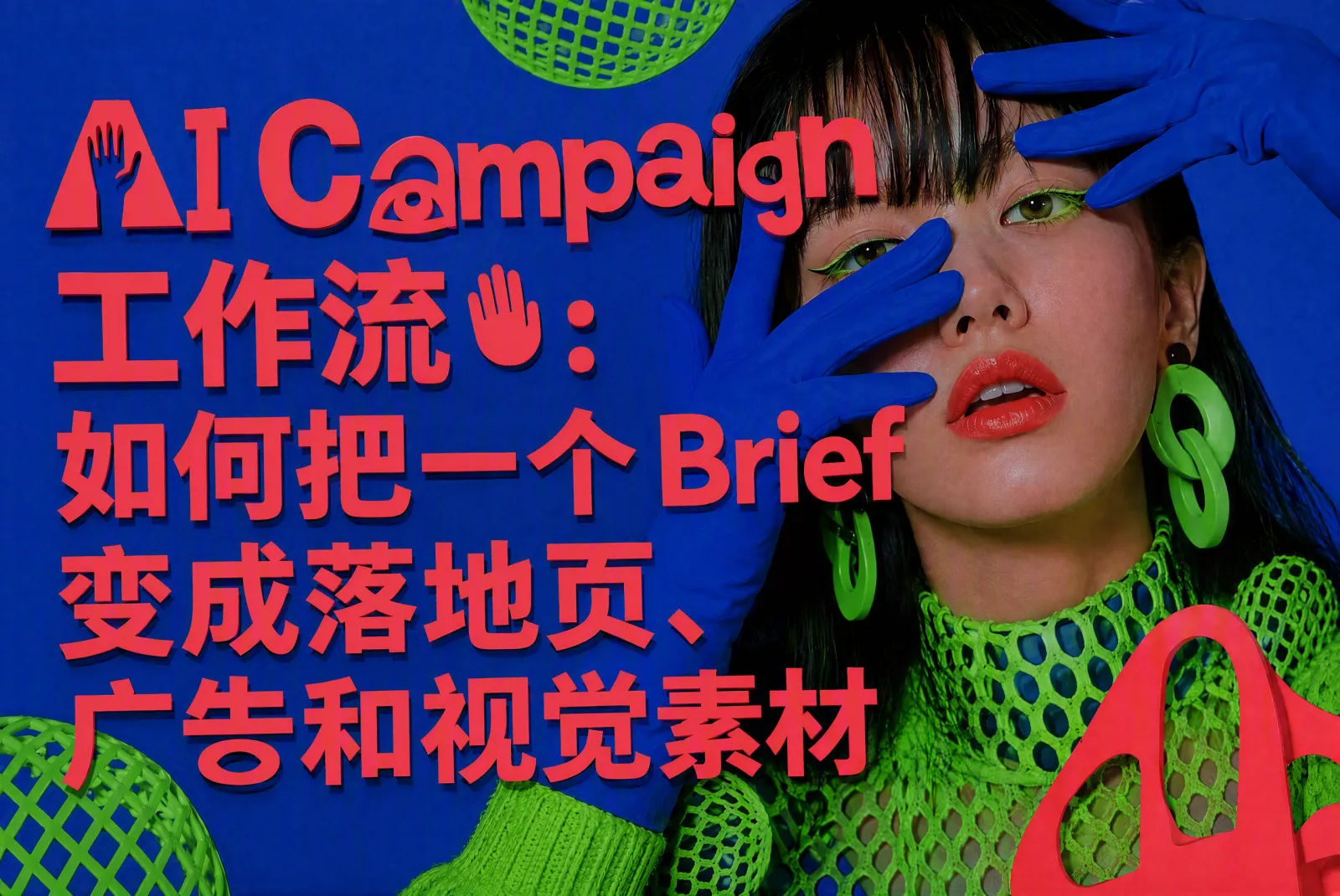 AI Campaign 工作流：如何把一个 Brief 变成落地页、广告和视觉素材