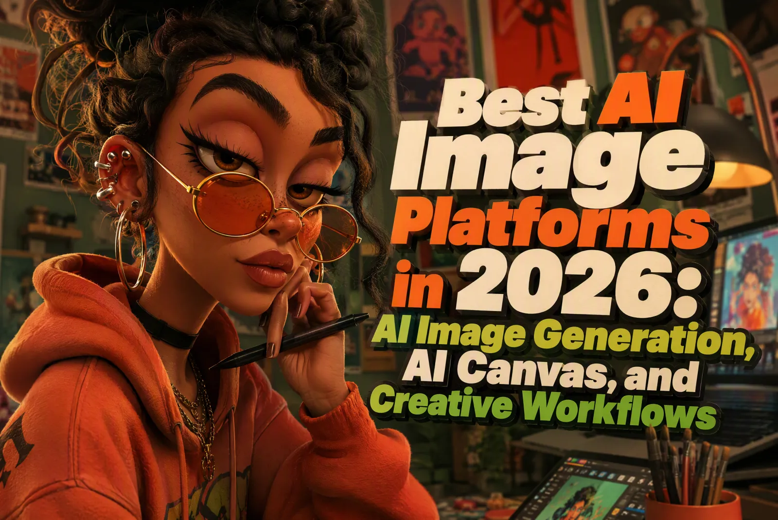 Best AI Image Platforms in 2026: AI Image Generation, AI Canvas, and Creative Workflows