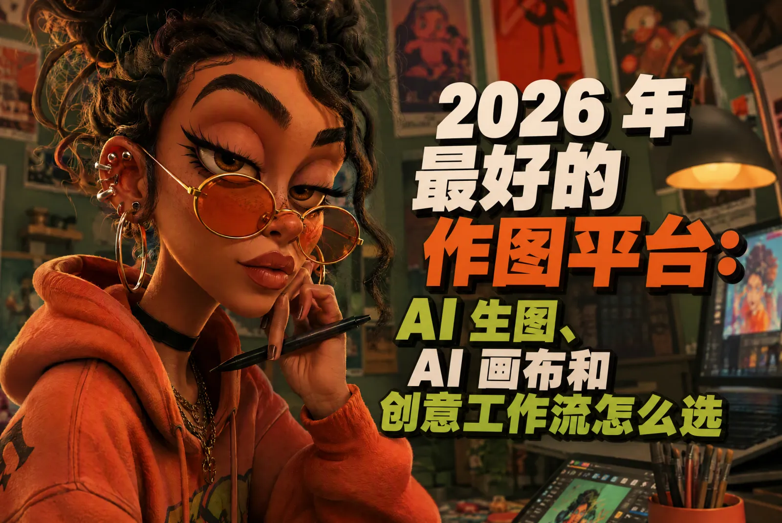 2026 年最好的作图平台:AI 生图、AI 画布和创意工作流怎么选