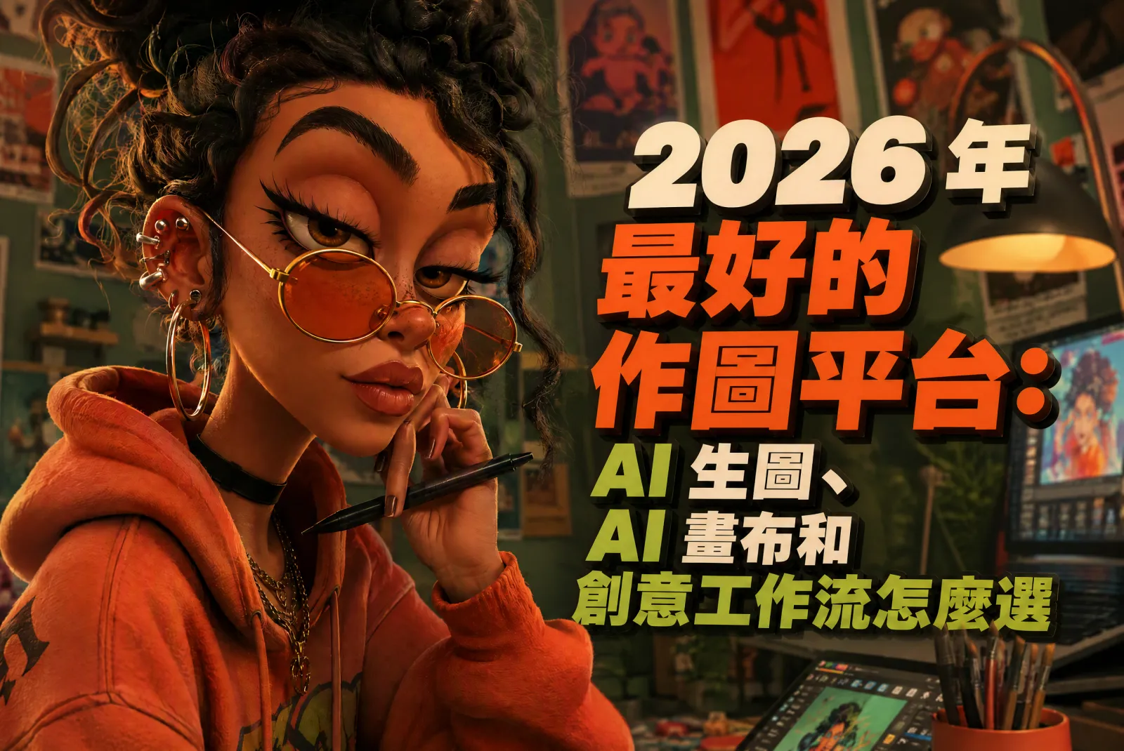 2026 年最好的作圖平台:AI 生圖、AI 畫布和創意工作流怎麼選