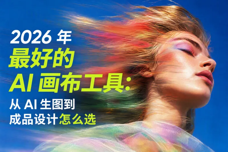 2026 年最好的 AI 画布工具：从 AI 生图到成品设计怎么选