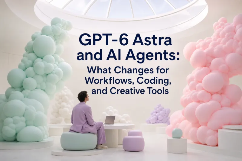 GPT-6 Astra 和 AI Agents：工作流、程式開發和創意工具會怎樣改變