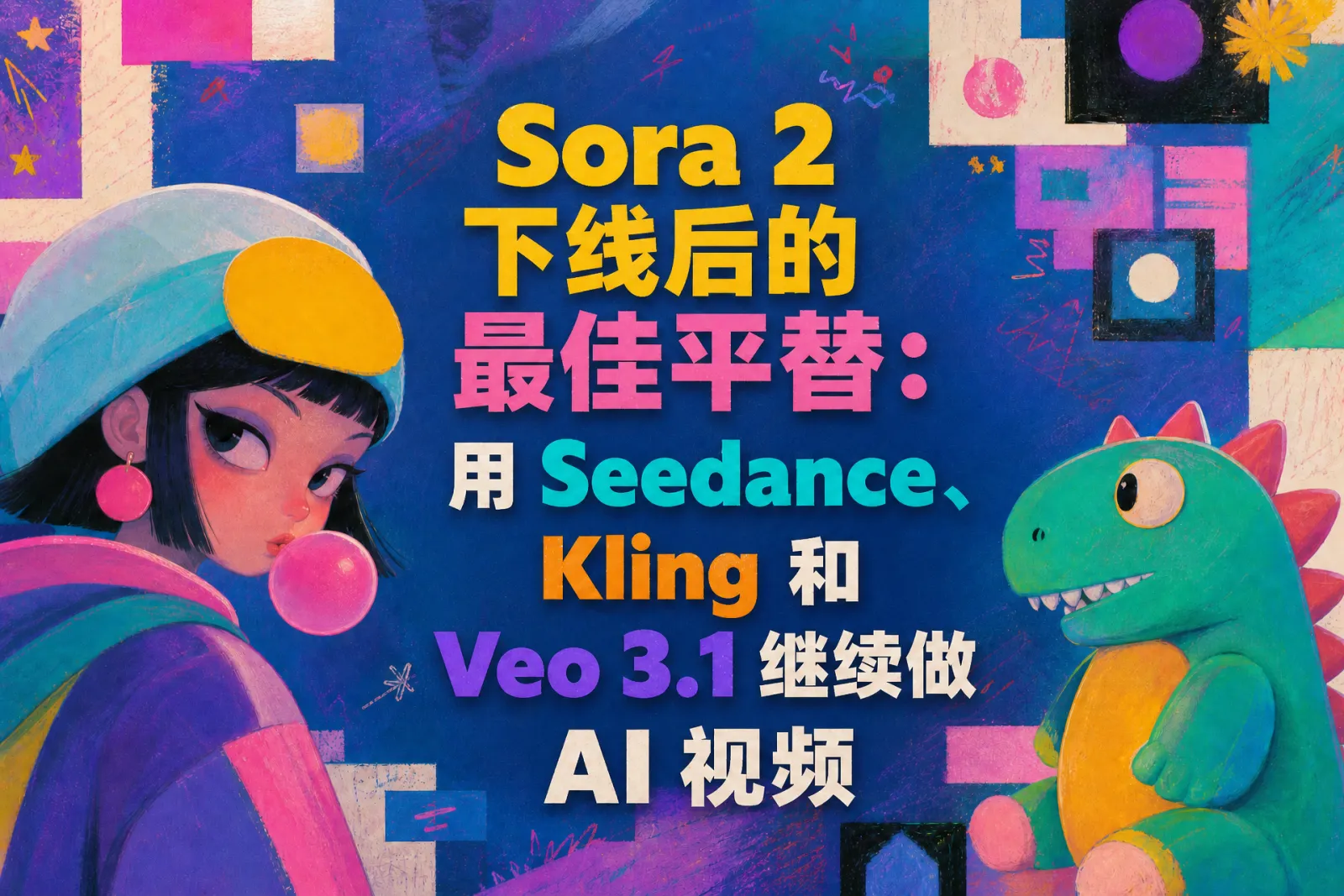 Sora 2 下线后的最佳平替:用 Seedance、Kling 和 Veo 3.1 继续做 AI 视频