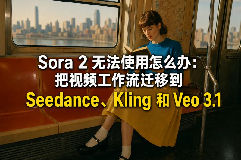 Sora 2 无法使用怎么办：把视频工作流迁移到 Seedance、Kling 和 Veo 3.1