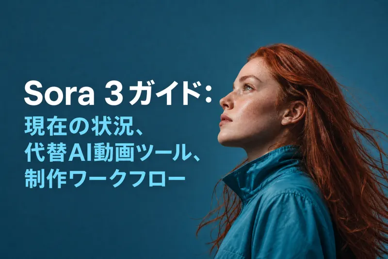 Sora 3ガイド：現在の状況、代替AI動画ツール、制作ワークフロー