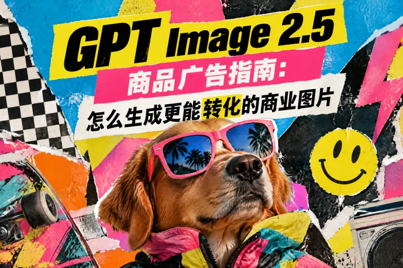 GPT Image 2.5 商品广告指南：怎么生成更能转化的商业图片