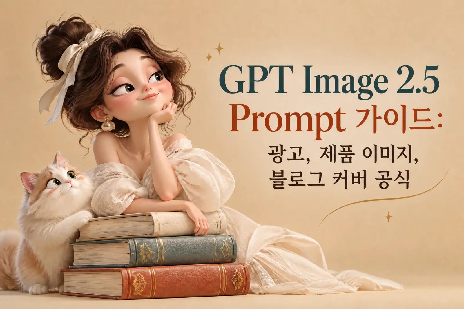 GPT Image 2.5 Prompt 가이드: 광고, 제품 이미지, 블로그 커버 공식