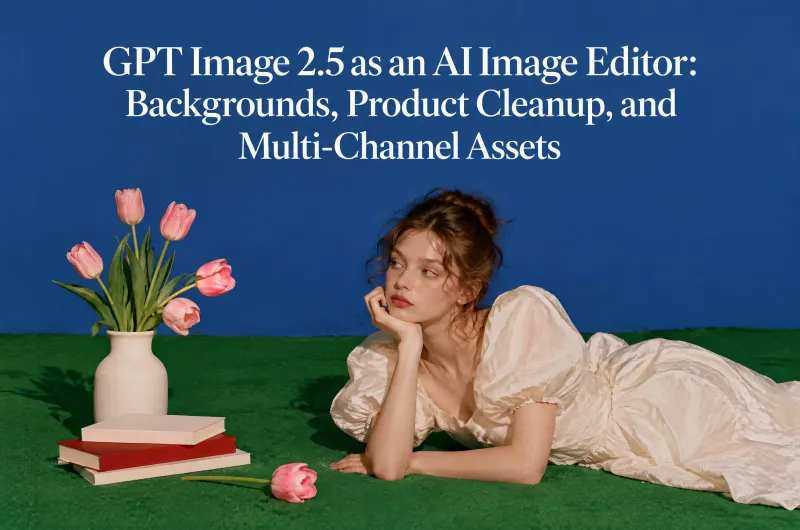 GPT Image 2.5 as an AI Image Editor: Backgrounds, Product Cleanup, and Multi-Channel Assets