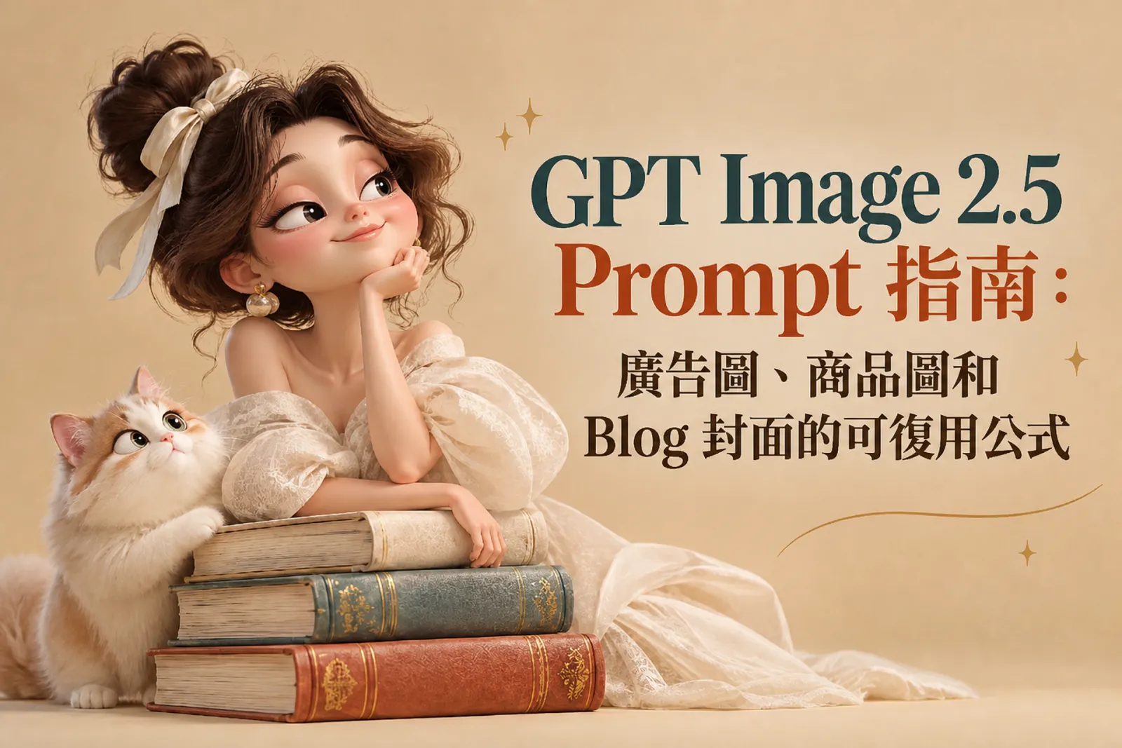 GPT Image 2.5 Prompt 指南：廣告圖、商品圖和 Blog 封面的可復用公式