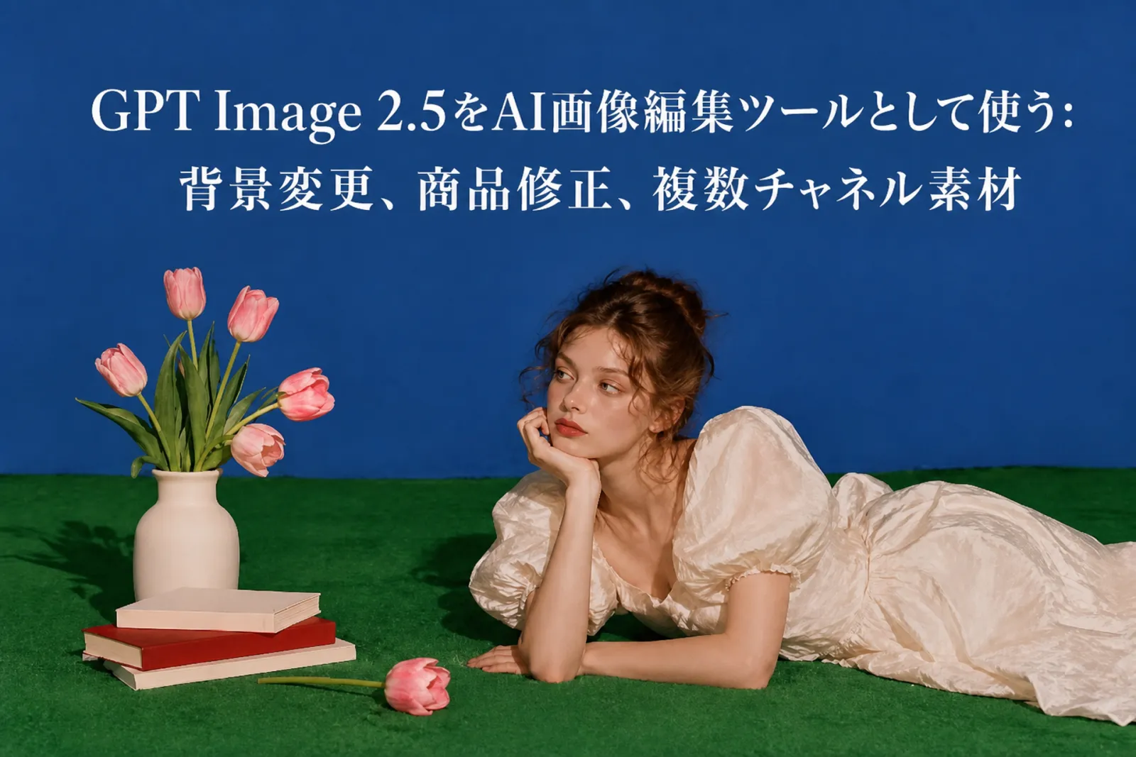 GPT Image 2.5をAI画像編集ツールとして使う:背景変更、商品修正、複数チャネル素材