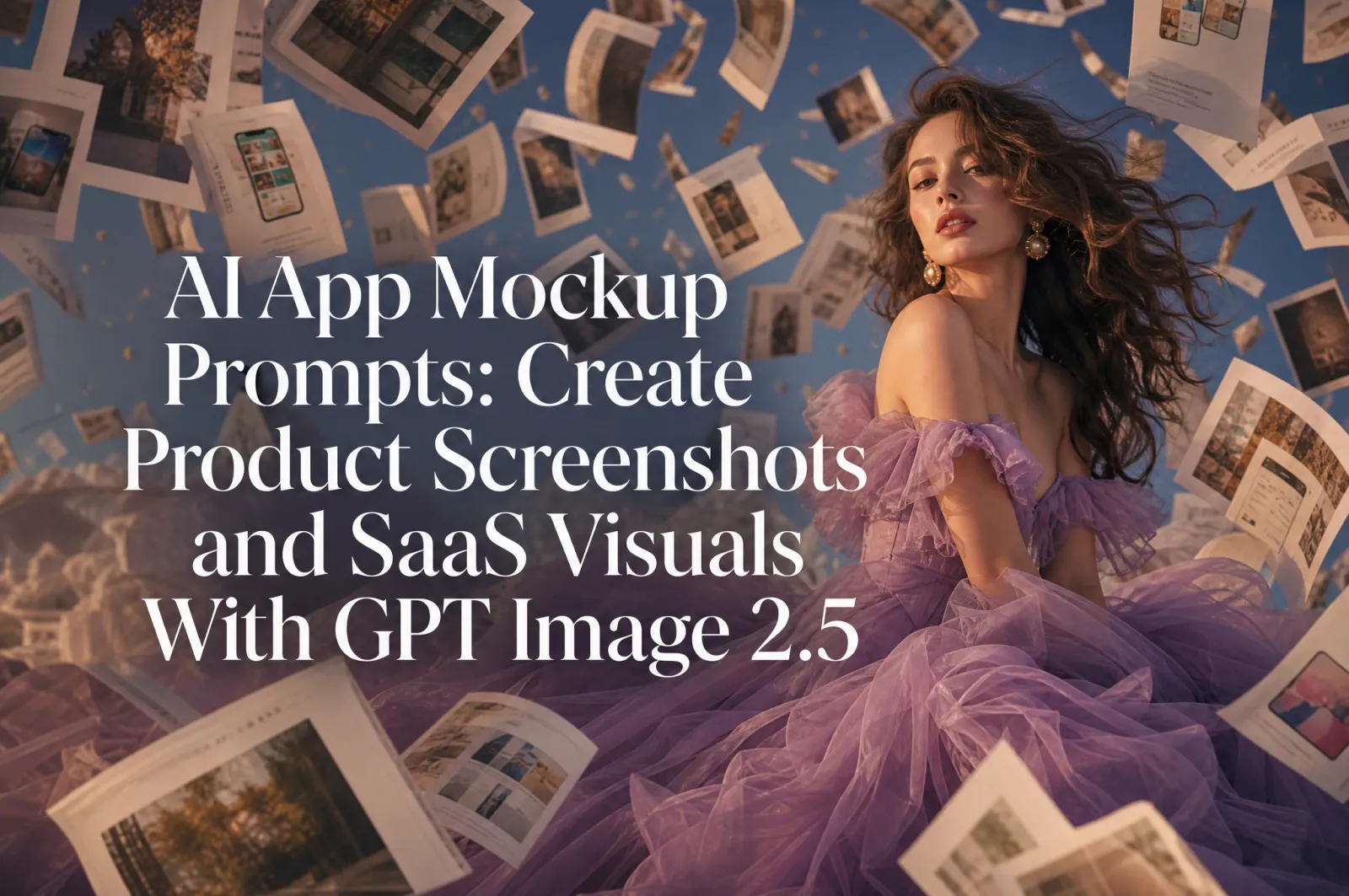 AI App Mockup Prompts: Create Product Screenshots and SaaS Visuals With GPT Image 2.5