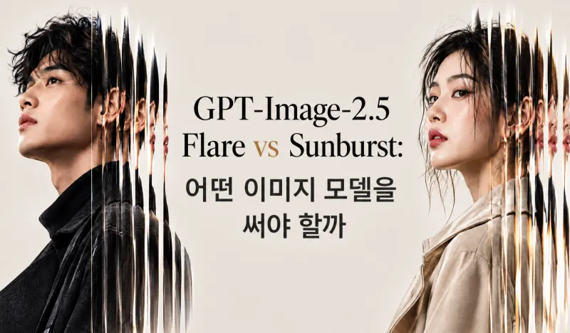 GPT-Image-2.5 Flare vs Sunburst: 어떤 이미지 모델을 써야 할까