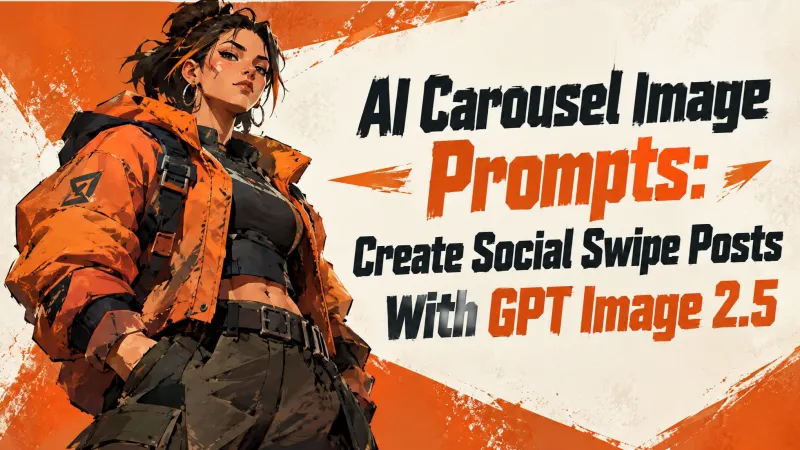 AI Carousel Image Prompts: Create Social Swipe Posts With GPT Image 2.5