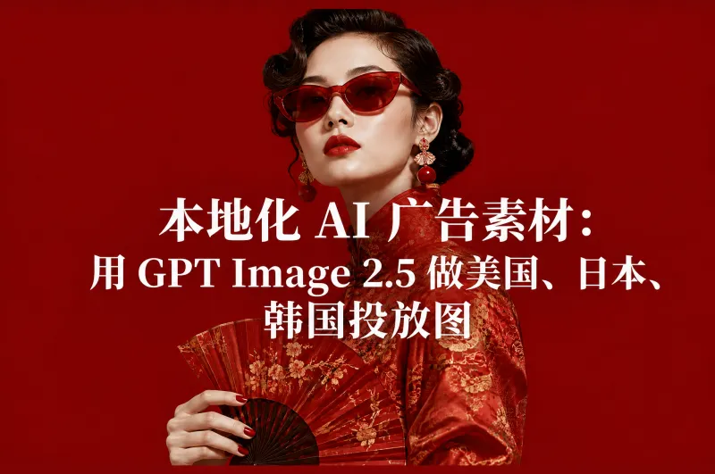 本地化 AI 广告素材：用 GPT Image 2.5 做美国、日本、韩国投放图