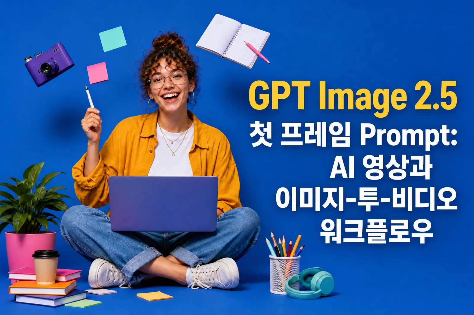 GPT Image 2.5 첫 프레임 Prompt: AI 영상과 이미지-투-비디오 워크플로우