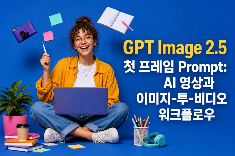 GPT Image 2.5 첫 프레임 Prompt: AI 영상과 이미지-투-비디오 워크플로우