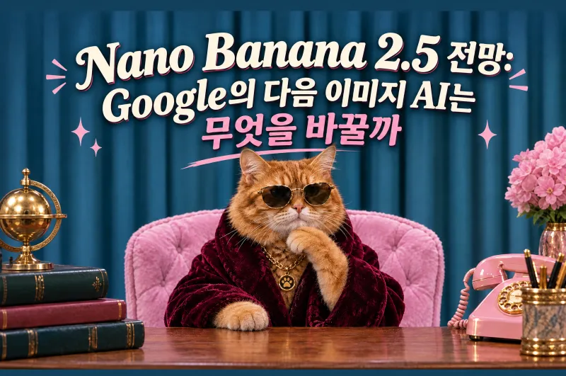 Nano Banana 2.5 전망: Google의 다음 이미지 AI는 무엇을 바꿀까