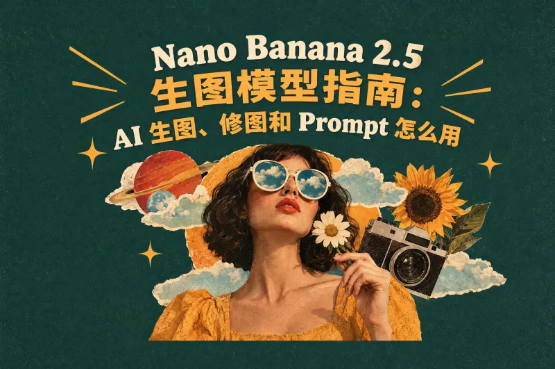 Nano Banana 2.5 生图模型指南：AI 生图、修图和 Prompt 怎么用