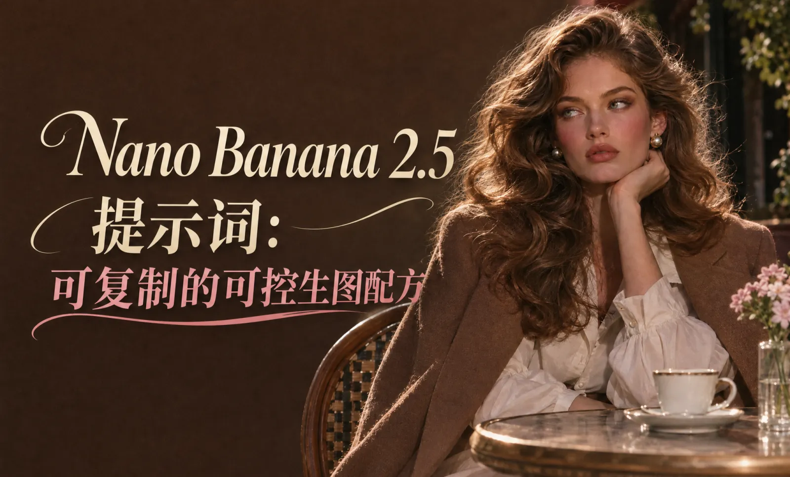 Nano Banana 2.5 提示词:可复制的可控生图配方