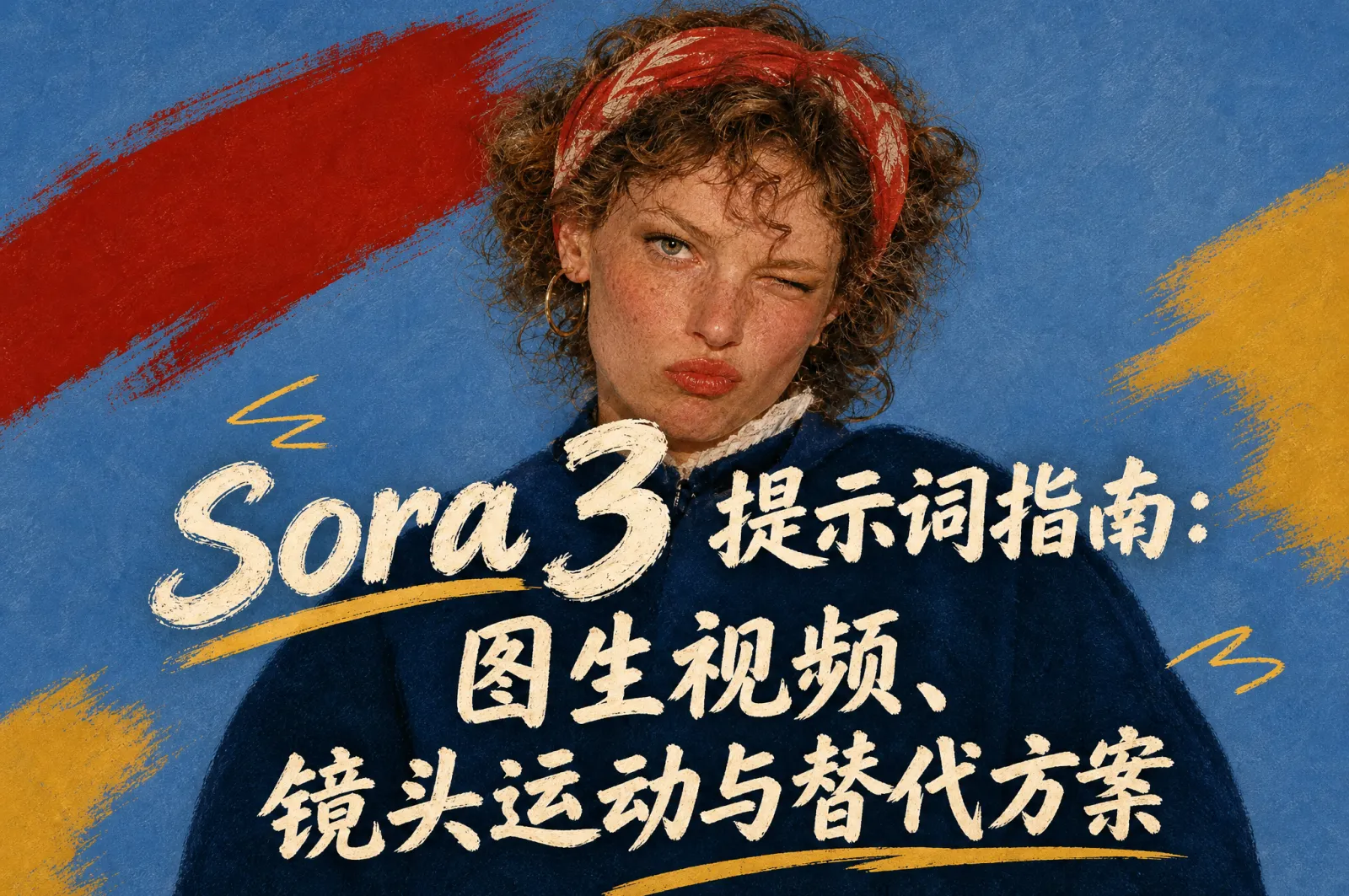 Sora 3 提示词指南：图生视频、镜头运动与替代方案