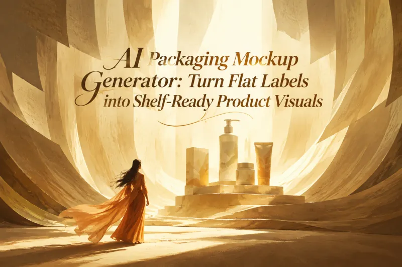 AI Packaging Mockup Generator: Turn Flat Labels into Shelf-Ready Product Visuals